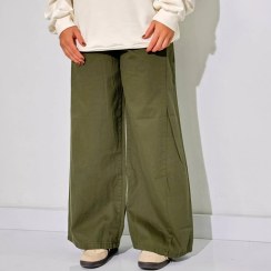 تصویر شلوار کتان شافل زنانه 