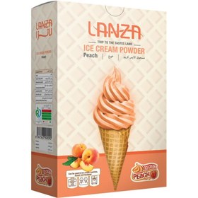 تصویر پودر بستنی هلو لانزا 