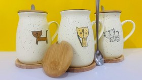 تصویر ماگ سرامیکی مدل cat 