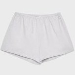 تصویر شلوارک نخی لخت زنانه خاکستری استرادیوریوس 