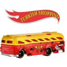 تصویر ماشین اسباب بازی اتوبوس مدرسه SURFIN اصلاح شده هات ویلز اورجینال HOT WHEELS 