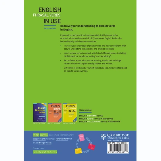 خرید و قیمت کتاب ENGLISH PHRASAL VERBS IN USE اثر MICHAEL McCARTHY AND ...