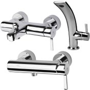 تصویر ست شیرآلات کی دبلیو سی مدل زئوس 