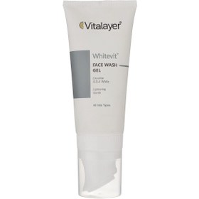 تصویر ژل شستشوی صورت هیدراویت ویتالیر مناسب پوست خشک با براش سیلیکونی 200 میلی لیتر Vitalayer Hydravit Face Gel Wash 200 ml