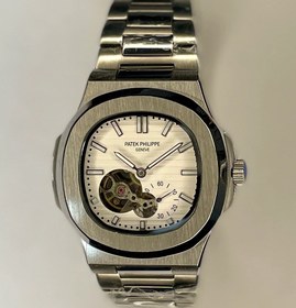 تصویر ساعت مردانه پتک فیلیپ مدل ناتیلوس موتور اتوماتیک Patek Philippe Nautilus