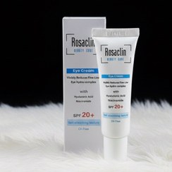 تصویر کرم دور چشم Rosaclin کاهش چروک و ابرسان قوی 