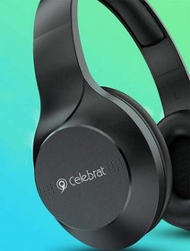 تصویر هدفون بلوتوثی سلبریت مدل Celebrat A27 Celebrat A27 Bluetooth Headphones