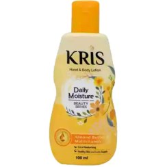 تصویر لوسیون مرطوب کننده دست و بدن اندونزی کریس Kris Moisture حاوی روغن بادام 100 میل 