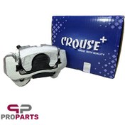 تصویر سیلندر ترمز (کالیپر) دیسکی کامل عقب سمت چپ و سمت راست (2 عدد) کروز پلاس به همراه لنت مناسب برای پژو 206 تیپ 5 