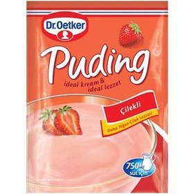 تصویر پودینگ توت فرنگی دکتر اوتکر Dr. Oetker Dr.Oetker Strawberry Pudding 120 gr