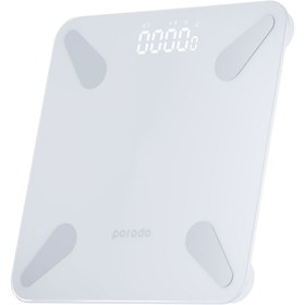 تصویر ترازو هوشمند پرودو Porodo Lifestyle Bluetooth Smart Body Scale PD-LSBSC-WH 