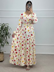 تصویر پیراهن نخ ارکیده 