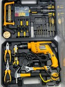 تصویر مجموعه دریل چکشی 0902 اینتیمکس (110 عددی) Hammer drill set 0902 intimax