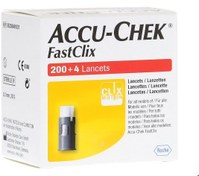 تصویر سوزن لانست تست قند خون 204 عددی اکیو چک آلمان Medi-Spezial Accu-Chek Fastclix Lanzetten (204 Stk.) 