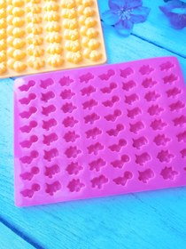 تصویر قالب سیلیکونی پاستیل دایناسور 