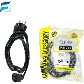 تصویر کابل برق کامپیوتر برند x4net 