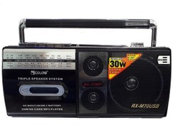 تصویر رادیو ضبط و اسپیکر گولون مدل RX-M70USB 