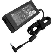 تصویر آداپتور لپ‌تاپ اچ‌پی 19.5V 4.62A Gimo Plus سر فیش آبی HP Blue Plug 19.5V 4.62A Laptop Adaptor