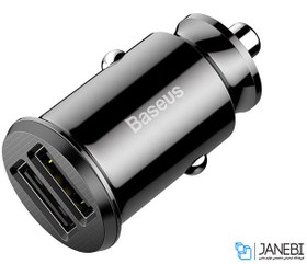 تصویر شارژر فندکی باسئوس مدل CCALL-ML01 دو پورت ۳.۱ آمپر 