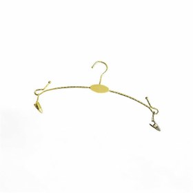 تصویر چوبکار لباس زیر دوگیره سوتین طلایی چینی Z101 