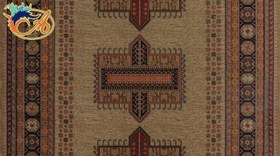 تصویر Afrand machine gabbeh Beige base color, code B/802 