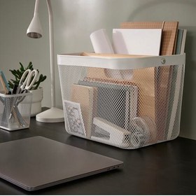 تصویر سبد بزرگ ایکیا RISATORP ikea Basket With Compartments