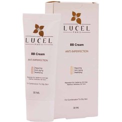 تصویر بی بی کرم رنگی ( لایت ) ضد جوش مناسب پوست چرب لوسل 