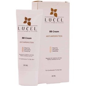 تصویر بی بی کرم رنگی ( لایت ) ضد جوش مناسب پوست چرب لوسل 