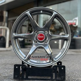 تصویر رینگ اسپرت سایز ۱۶ (۱۰۸×۴) نقره‌ای Sport wheel size 16" (4×108) Silver