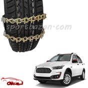 تصویر زنجیر چرخ کمربندی اطلس سایپا -یخ شکن دار ترک 