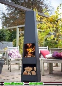 تصویر بخاری هیزمی کد 95 