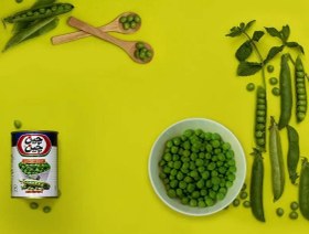 تصویر کنسرو نخود سبز چین چین (400گرم) 