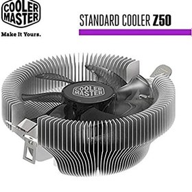تصویر خنک کننده پردازنده کولر مستر مدل z50 ا Cooling processor of Cooler Master Model Z50 Cooling processor of Cooler Master Model Z50