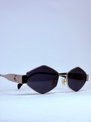 تصویر عینک فشن سلین لوزی فلزی - نقره ای celine sunglasses