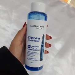 تصویر تونر آبرسان هیالورونیک اسید ادرا ۳۰۰ml Hyaluronic Acid Clarifying Facial Toner Adra 300ml
