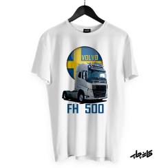 تصویر تیشرت طرح ولوو Volvo FH500 