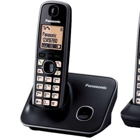 تصویر تلفن بی سیم پاناسونیک مدل KX-TG3712 Panasonic KX-TG3712BX Digital Cordless Phone