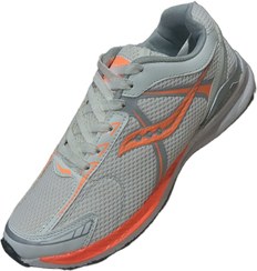 تصویر اسپرت کتانی مردانه آسیکس خط نارنجی Asics sport shoes men