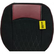 تصویر روکش صندلی خودرو برند دوک کاور طرح پورش دیسک دار مناسب برای خودروهای پژو206.207و راناپلاس 