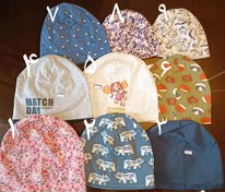 تصویر کلاه نخی دولایه بچگانهGHA131 - کد 