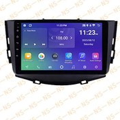 تصویر مانیتور11 اینچ اندروید لیفان ایکس60 مدل T3L برند mediatech Monitor 11 inch Android Lifan X60 model T3L