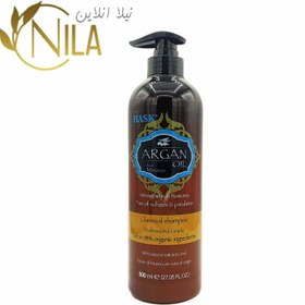 تصویر شامپو آرگان هاسک HASK Shampoo Hask oil argan