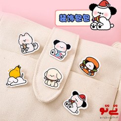 تصویر پیکسل طرح حیوانات کیوت مدل2552 