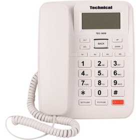 تصویر گوشی تلفن تکنیکال مدل TEC-5859 ا Technical TEC-5859 Phone Technical TEC-5859 Phone