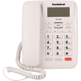 تصویر گوشی تلفن تکنیکال مدل TEC-5859 Technical TEC-5859 Phone