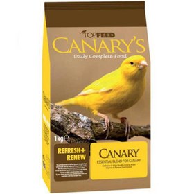 تصویر غذای تاپ فید مخصوص قناری وزن 1 کیلوگرم ا Topfeed Daily Complete Canary Dry Food 1 Kg Topfeed Daily Complete Canary Dry Food 1 Kg