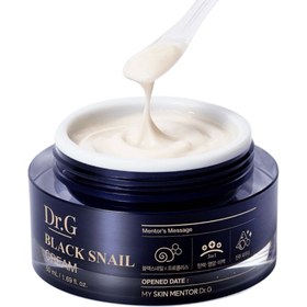 تصویر کرم ترمیم‌کننده و جوان‌ساز پوست با عصاره حلزون سیاه دکتر جی DR.G - Black Snail Cream