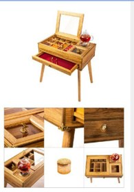 تصویر میز تی بگ مستطیل WOOD 