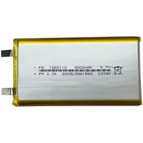 تصویر باتری لیتیوم پلیمری پاوربانک 3.7 ولت 8000 میلی آمپر کد 1260110 1260110 8000mAh Lithium Polymer Battery