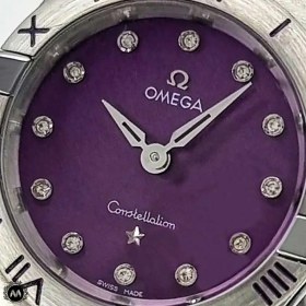 تصویر ساعت زنانه امگا کانسلیش omega1021,ساعت مچی زنانه امگا، ساعت مچی، ساعت امگا - سبز Omega